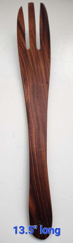 13.5&quot; Costa Rican Wooden Serving Fork