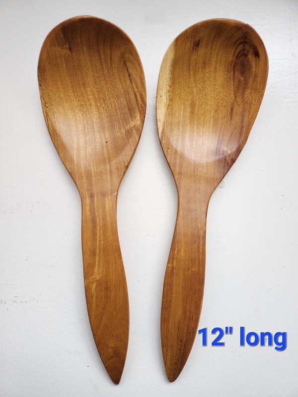9&quot; Long Costa Rican Wooden Spoons (set of 2)