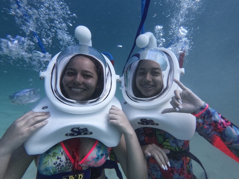 HELMET DIVING / CAMINATA SUB ACUÁTICA