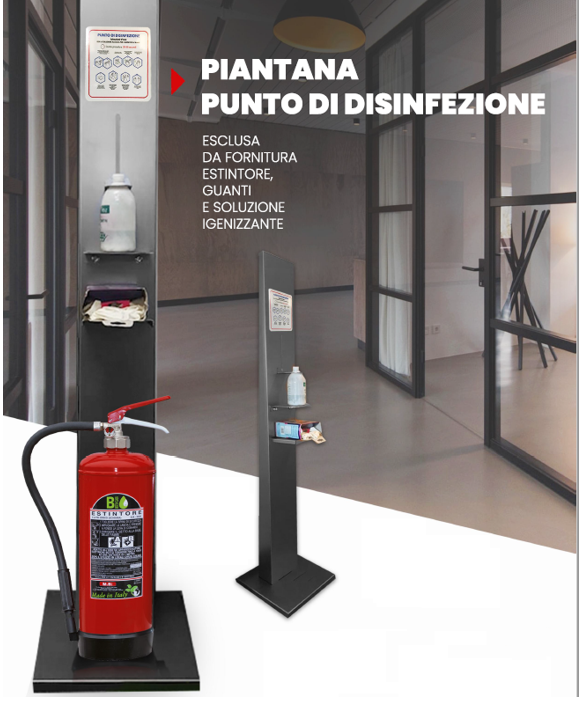 PIANTANA PUNTO DI DISINFEZIONE
