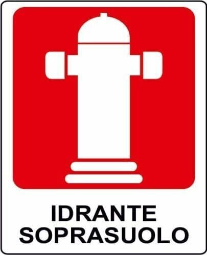 CARTELLO IDRANTE SOPRASUOLO