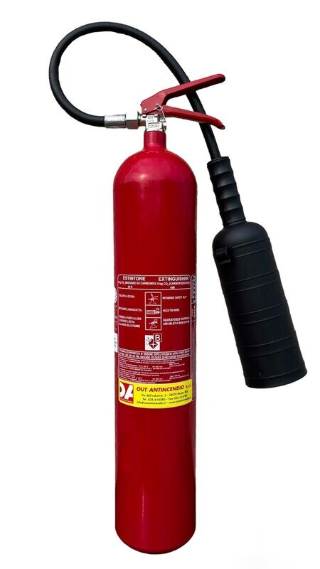 ESTINTORE EAC5 A CO2 DA KG.5