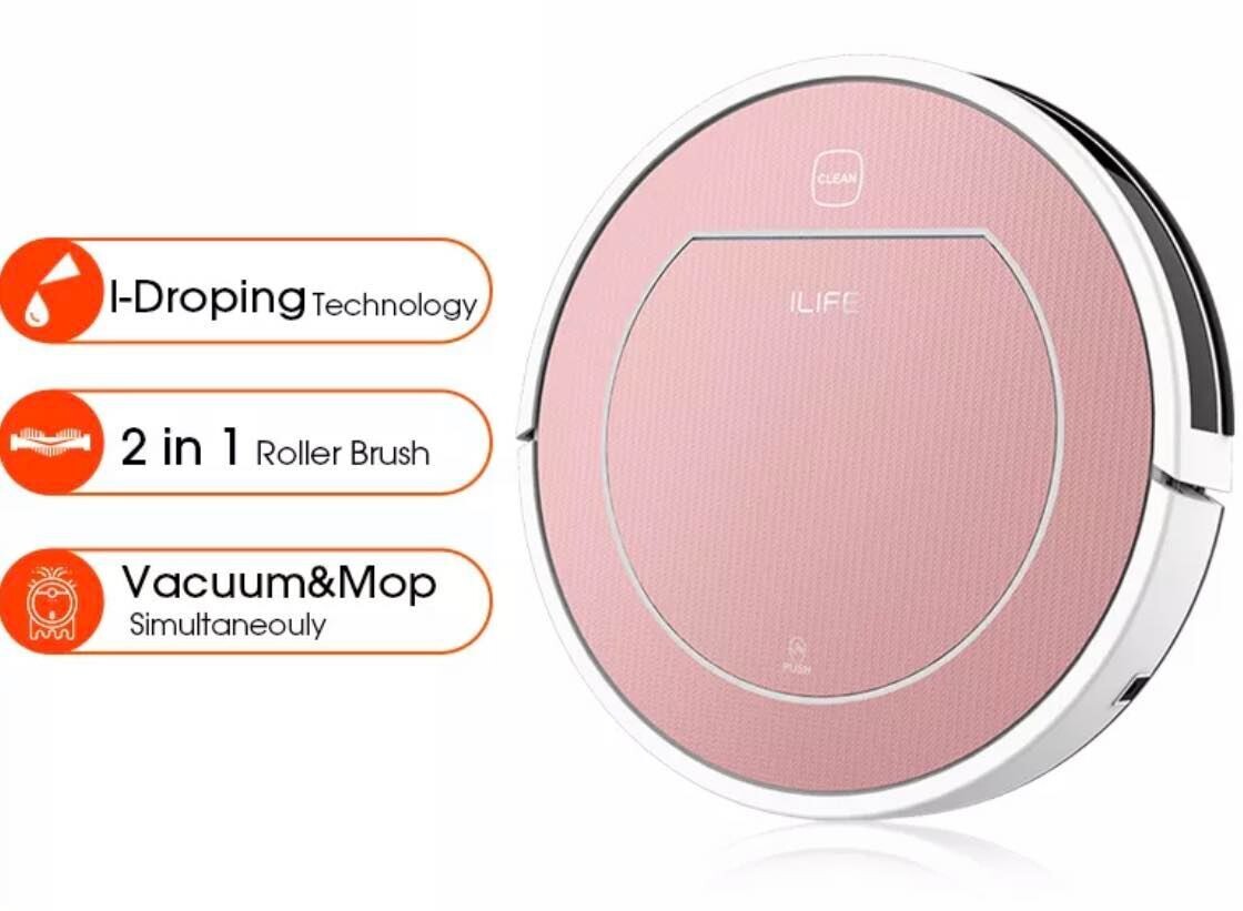 Robot Vacuum and Mop Cleaner, 120mins Automatic Charging, Home Appliance, For Sweeping and Mopping Smart Home