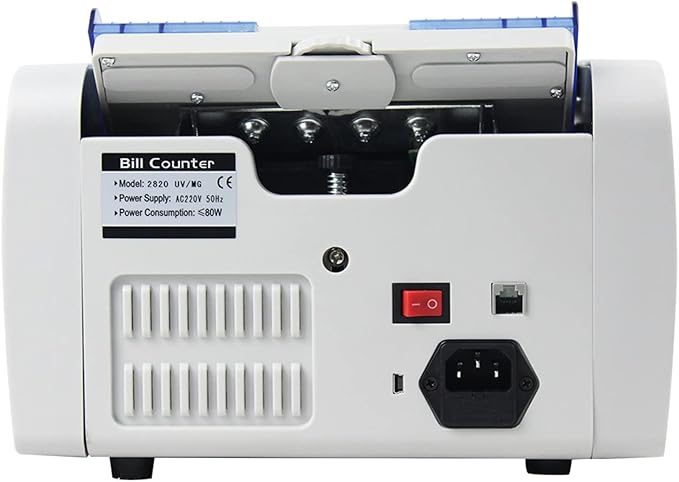 Contadora De Billetes 2000 Con Detector De Falsos