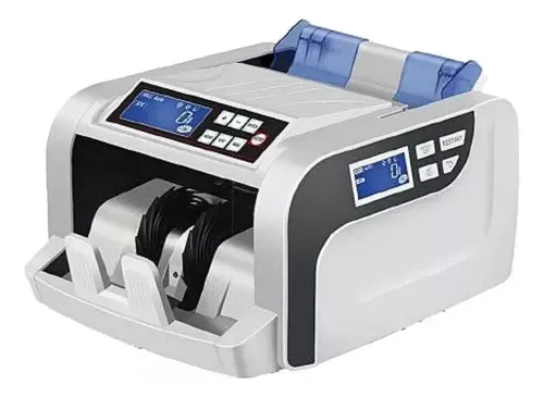 Contadora De Billetes 2000 Con Detector De Falsos