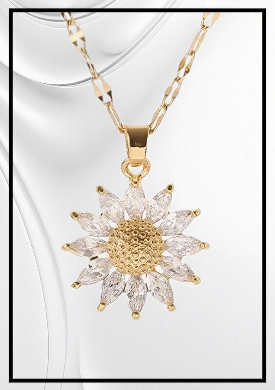 Sunflower Pendant