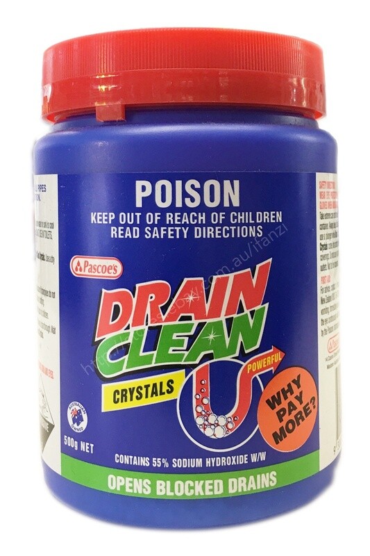 Drain Clean Crystals 500g Drain Cleaner 3096636