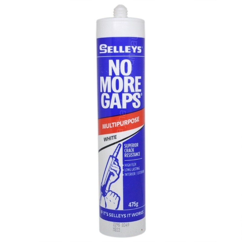 SELLEYS No More Gaps White 475g Multipurpose Gap Filler NMGMW 475G SELLEYS No More Gaps White 475g Multipurpose Gap Filler NMGMW 475G