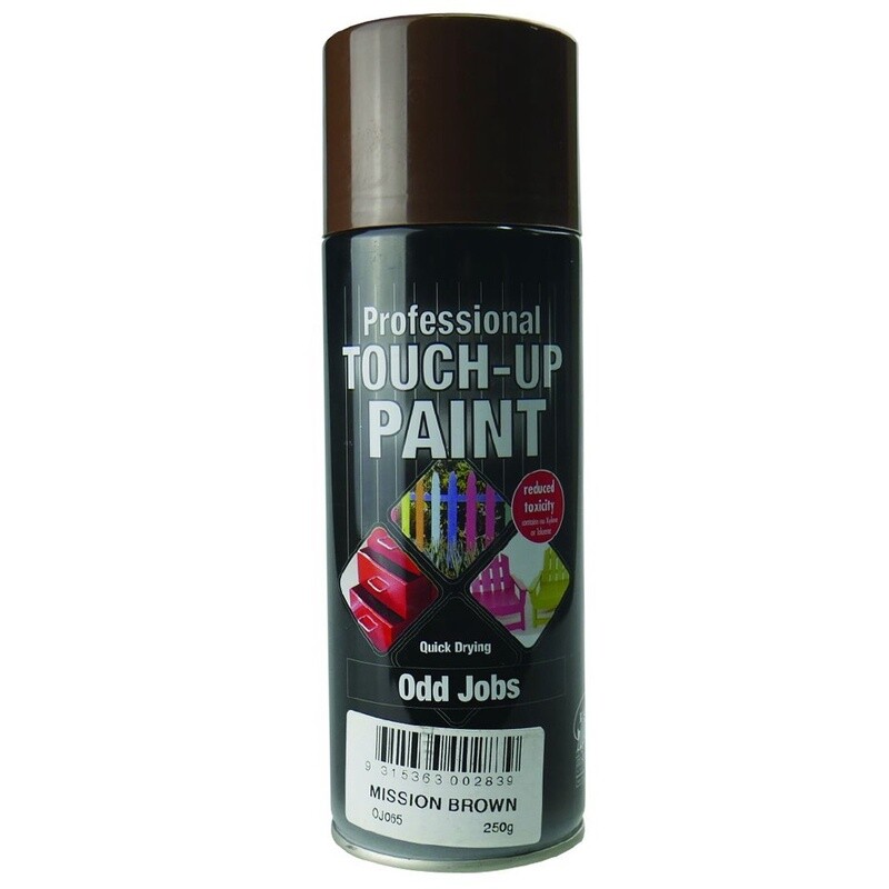 Odd Jobs Mission Brown Enamel Spray Paint 250gm OJ065