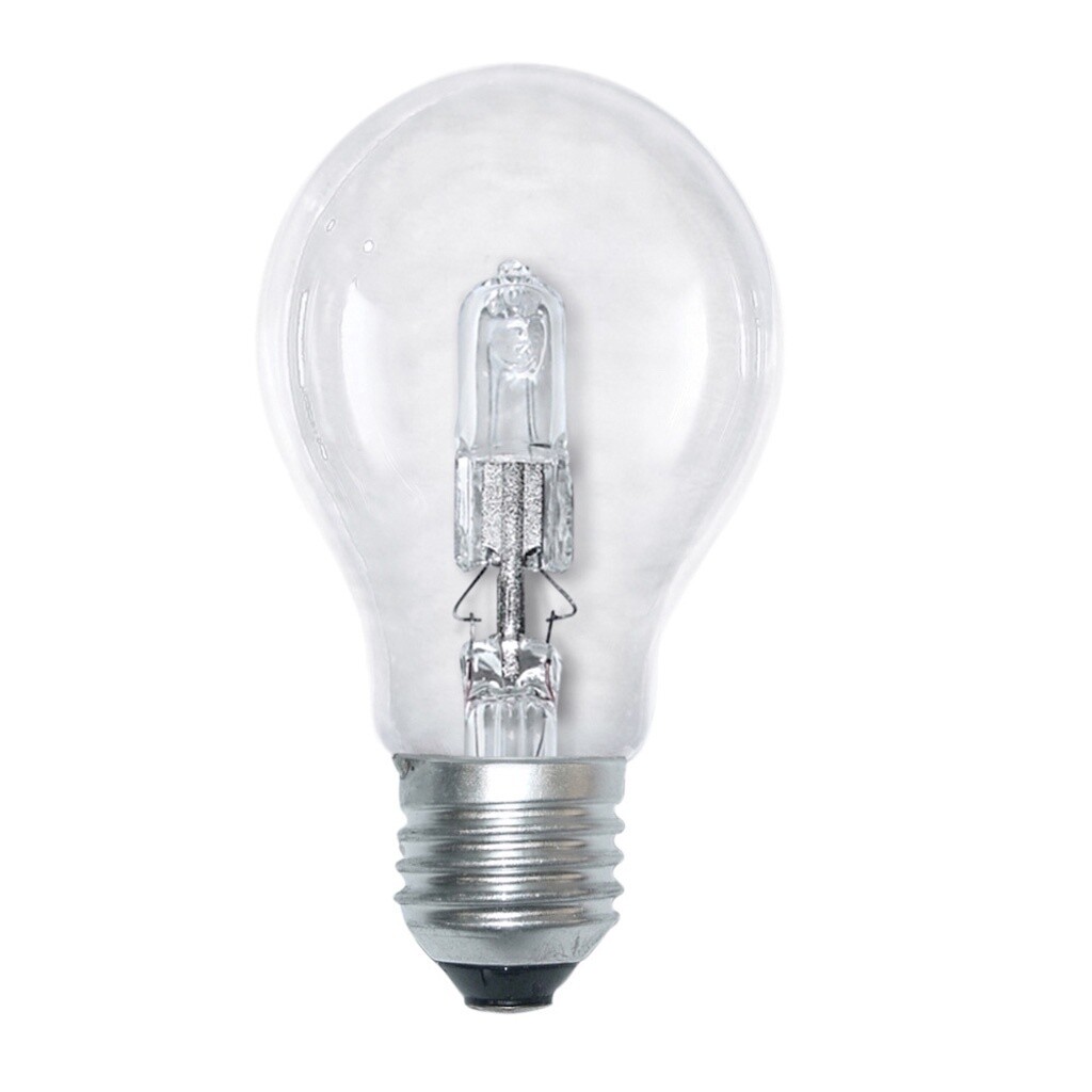 Lusion GLS Halogen Light Bulb Screw E27 240V 70W(100W) Clear Dimmable 30034