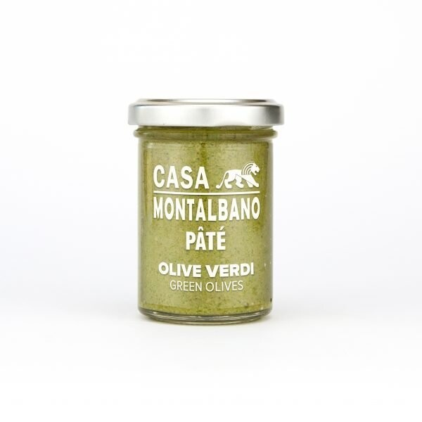 PATÉ GROENE OLIJVEN IN EXTRA VERGINE OLIJFOLIE - 90G