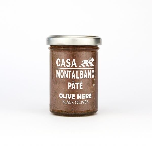 PATÉ VAN ZWARTE OLIJF IN EXTRA VERGINE OLIJFOLIE - 90G