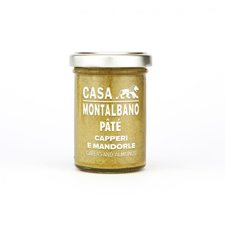 KAPPERS  EN  AMANDELEN  PÂTÉ IN  EXTRA  VERGINE  OLIJFOLIE  -  90G