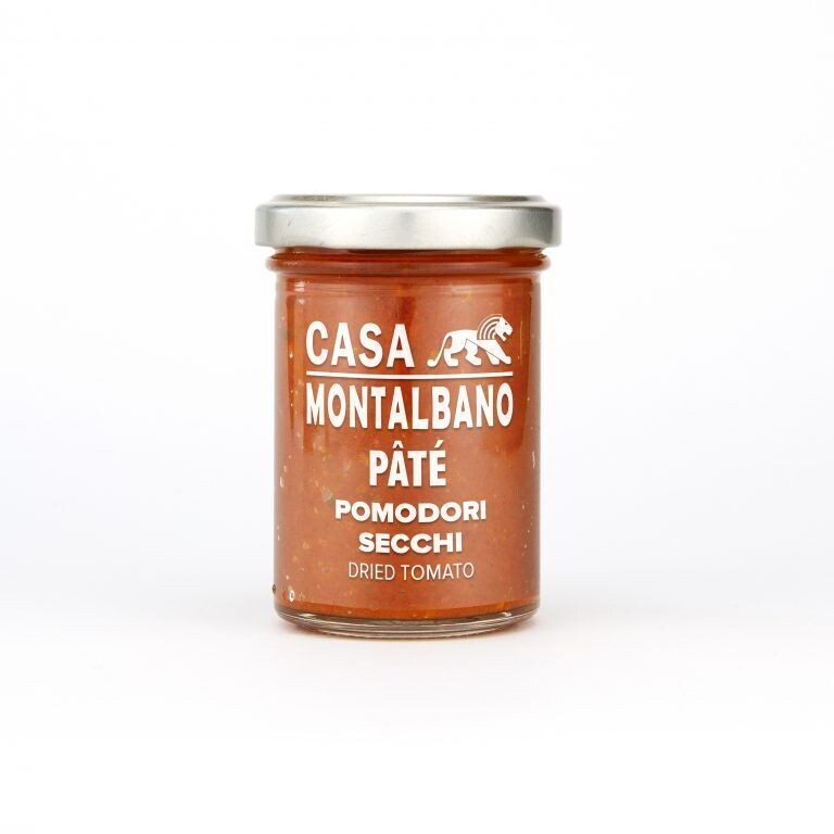 GEDROOGDE  TOMATEN  PÂTE IN  EXTRA  VERGINE  OLIJFOLIE  -  90G