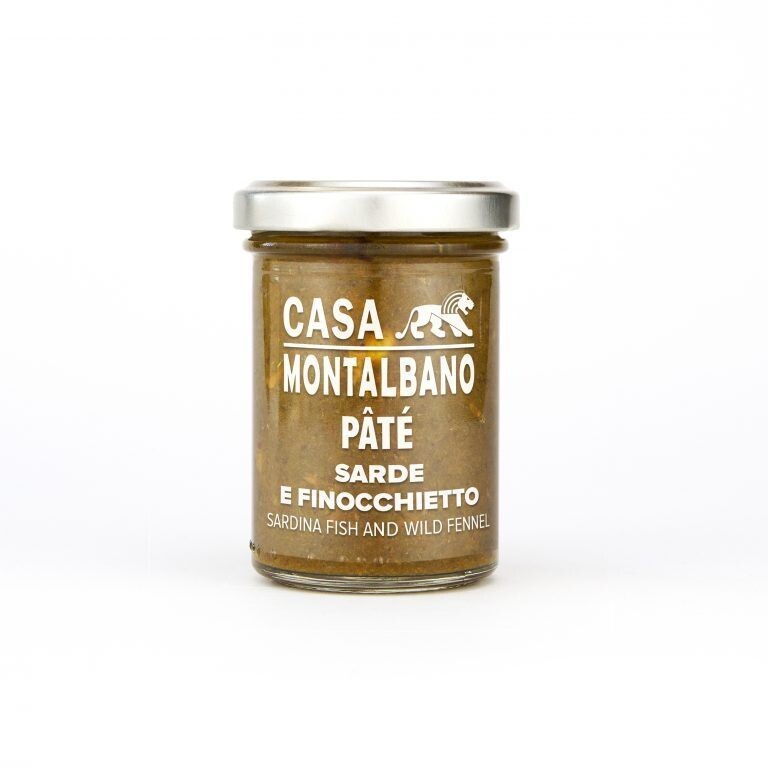 PÂTÉ  VAN  SARDINES  EN  VENKEL IN  EXTRA  VERGINE  OLIJFOLIE  -  90G