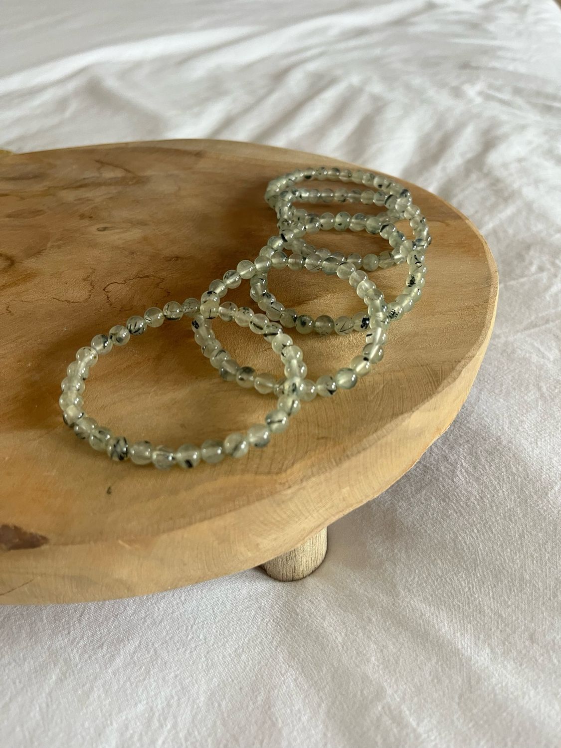 Prehniet armband