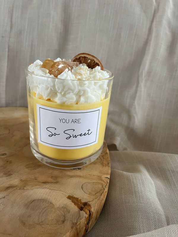 YOU ARE. SO SWEET Citrien groot
