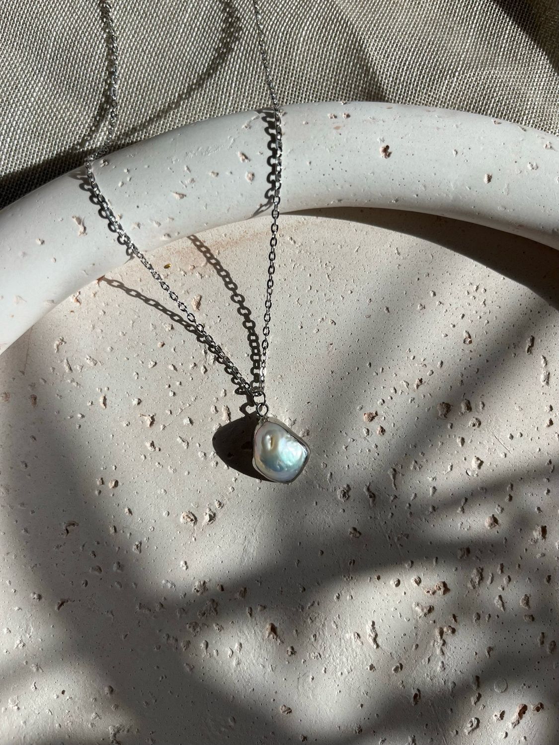 Ketting parelschelp
