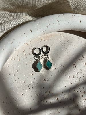 Oorbellen Amazoniet Oorbellen Amazoniet