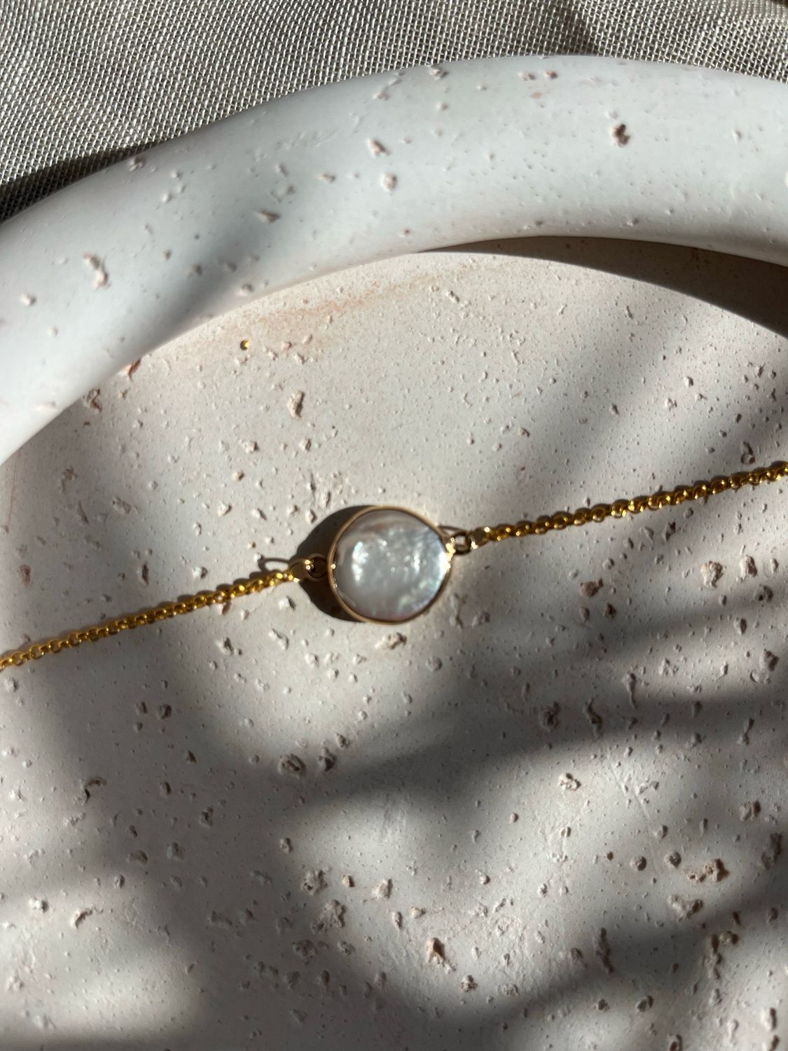 Armband parelschelp