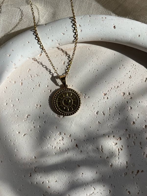 Ketting munt hartje