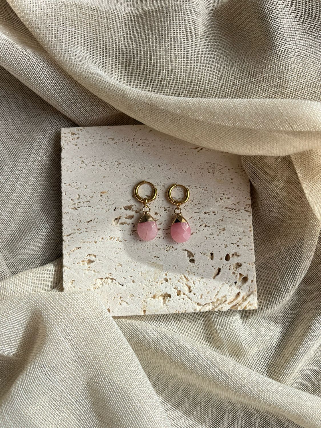 Oorbellen roze Oorbellen roze