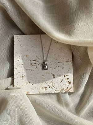 Ketting slakje zilver
