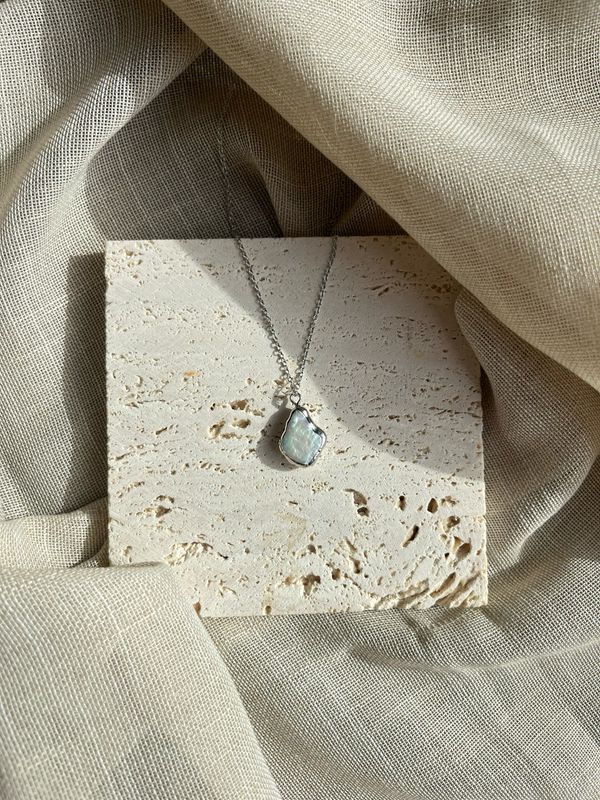 Ketting parel zilver