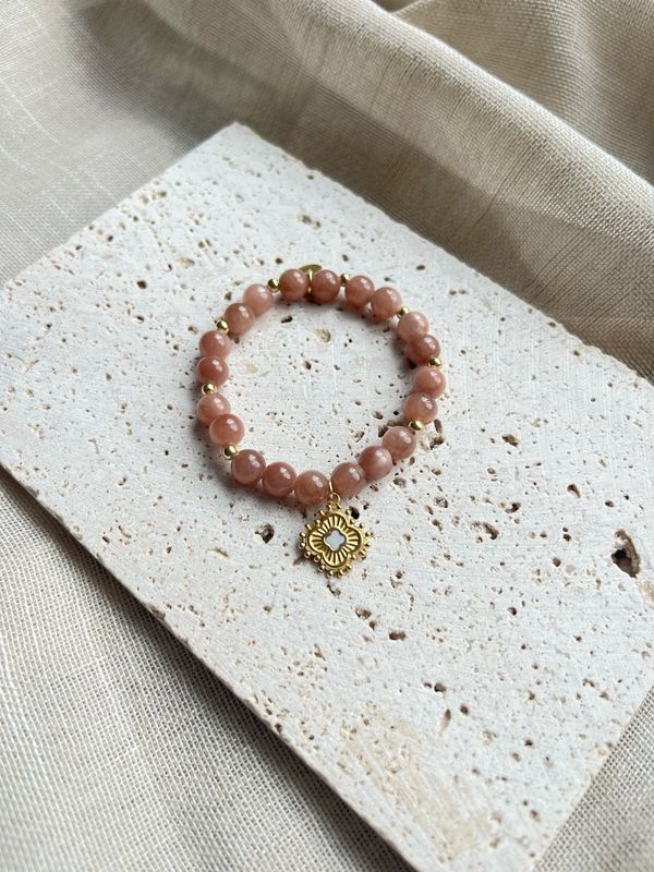 Armband natuursteen jade