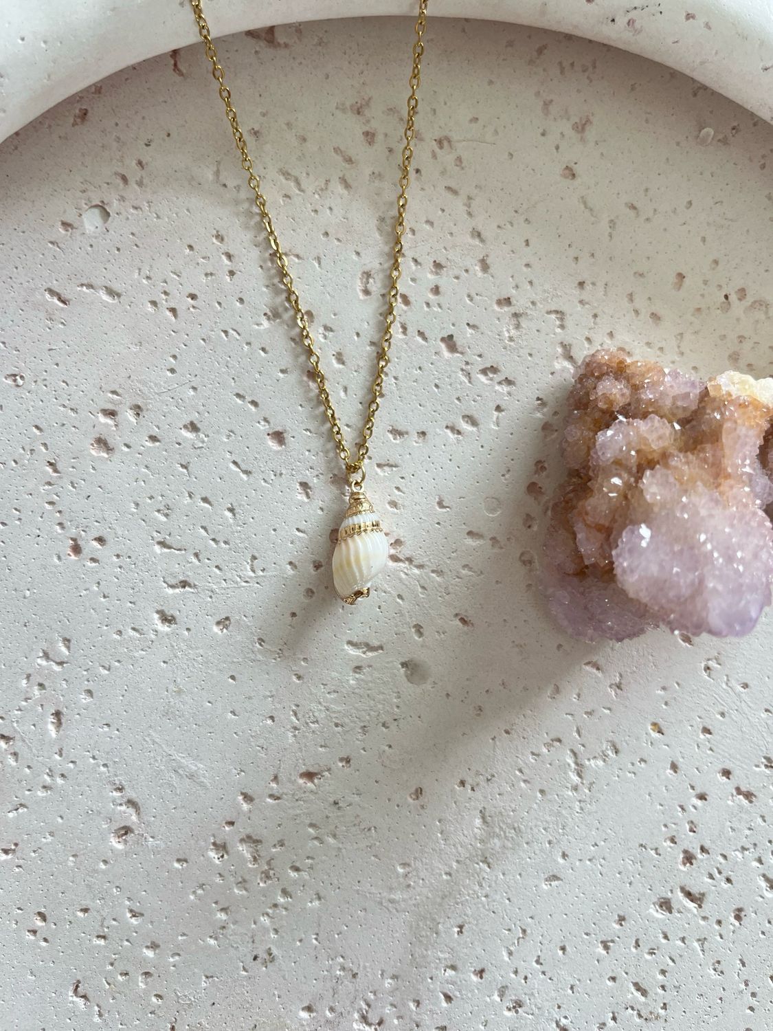 Ketting schelpje Ketting schelpje