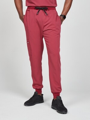 Men's Martis Scrub Joggers - Cherry Red Men's Martis Scrub Joggers - Cherry Red