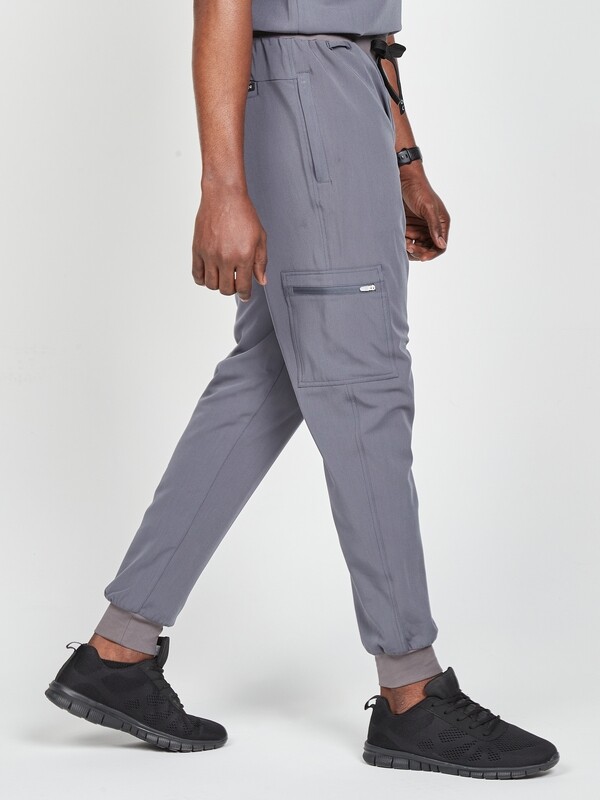 Men's Mercuri Scrub Joggers - Space Grey Men's Mercuri Scrub Joggers - Space Grey