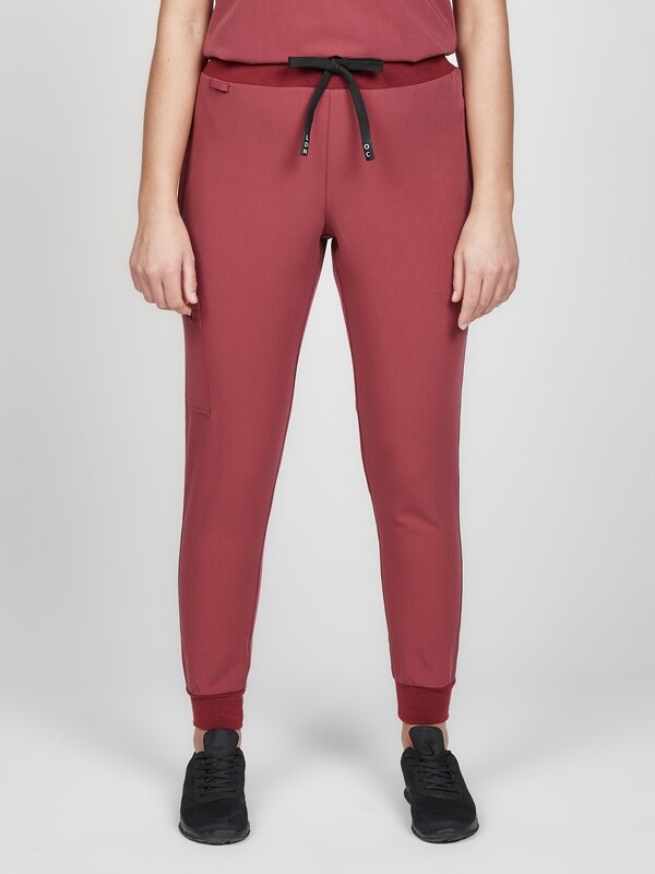 Women's Martis Scrub Joggers - Cherry Red Women's Martis Scrub Joggers - Cherry Red