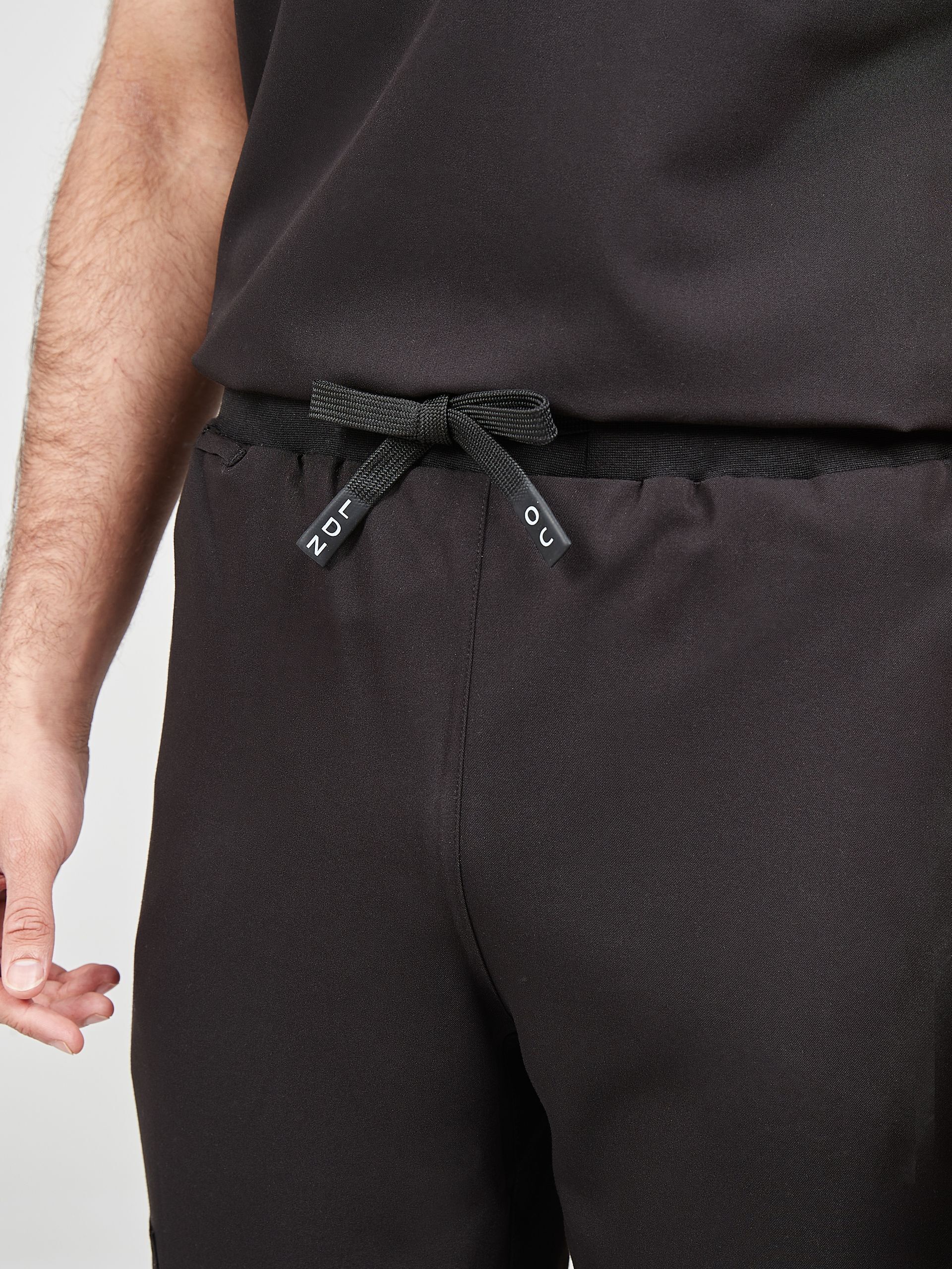 Men's Solis Scrub Joggers - Midnight Black