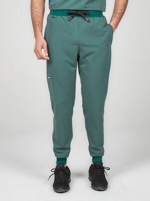 Men's Veneris Scrub Joggers - Forest Green