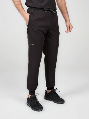 Men's Solis Scrub Joggers - Midnight Black Men's Solis Scrub Joggers - Midnight Black
