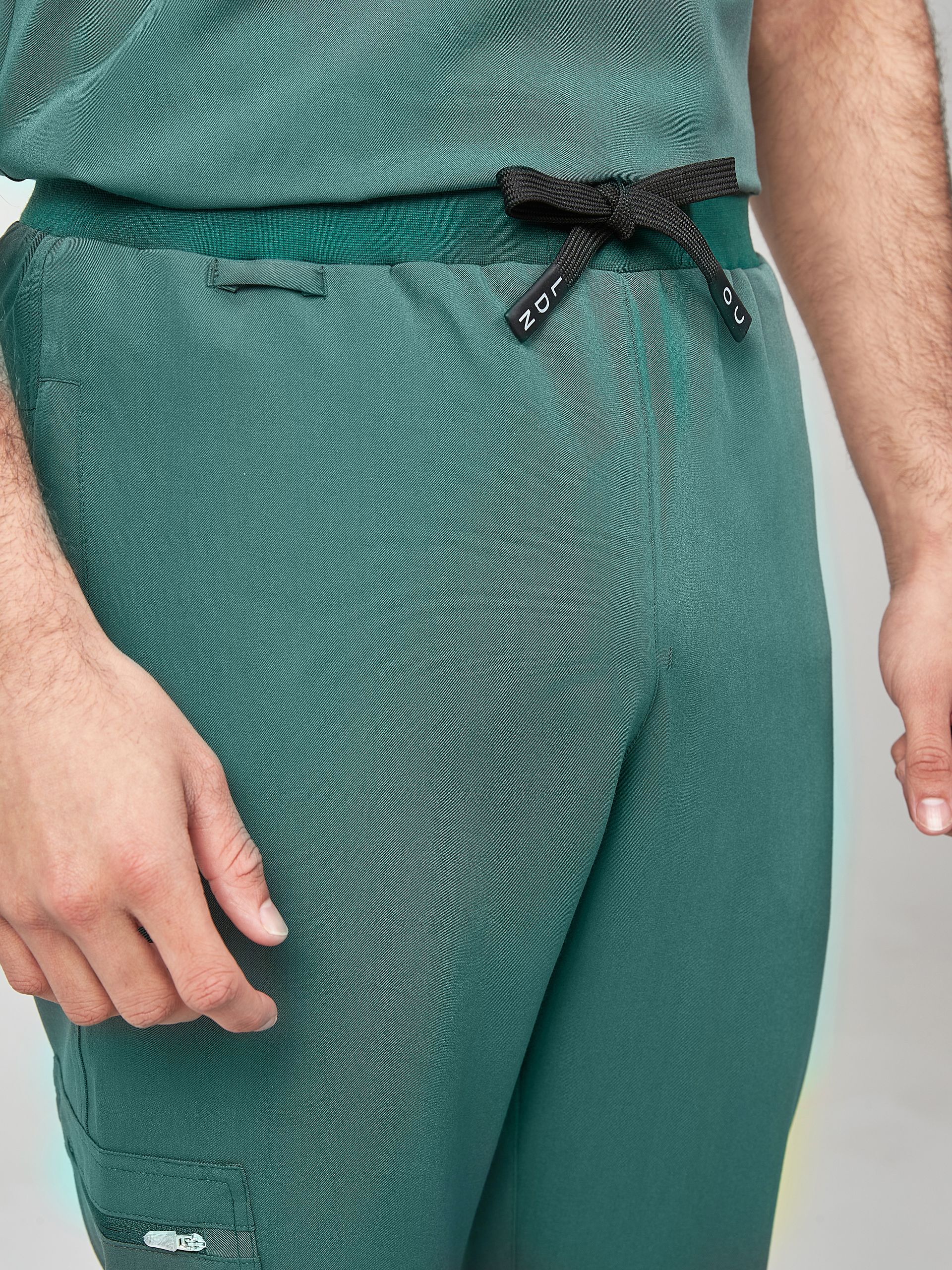 Men's Veneris Scrub Joggers - Forest Green