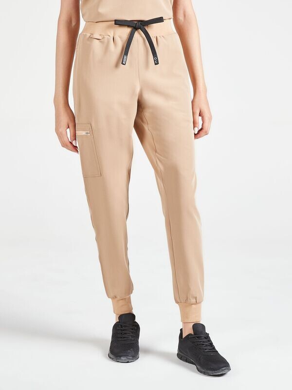 Women's Luna Scrub Joggers - Coffee Cream Women's Luna Scrub Joggers - Coffee Cream