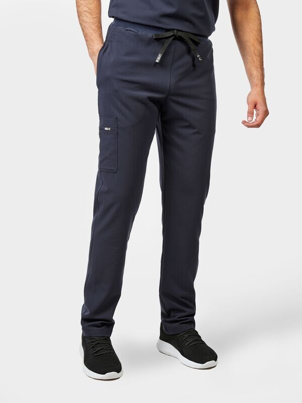 Men's Jovi Scrub Trousers - Navy Blue Men's Jovi Scrub Trousers - Navy Blue