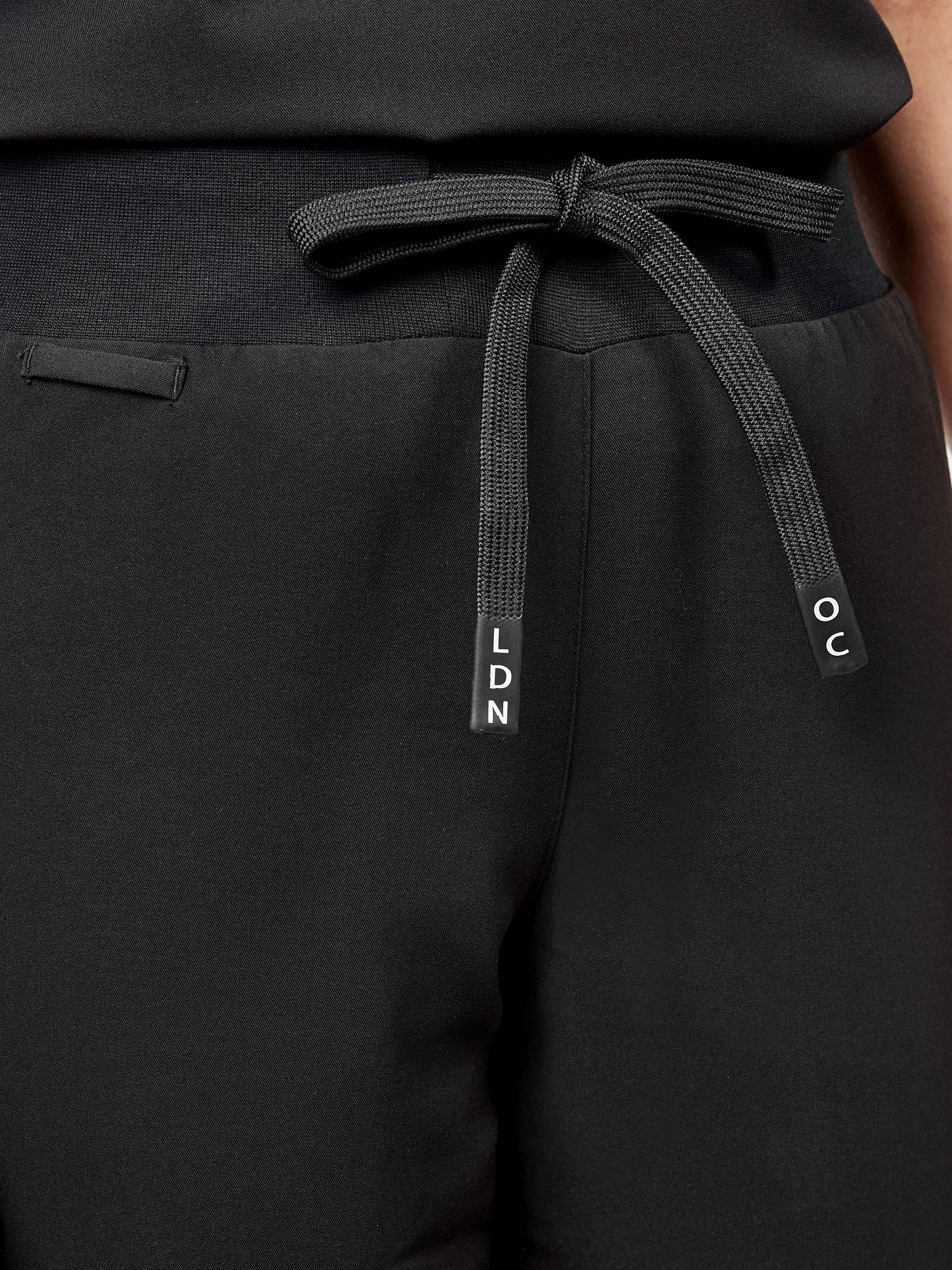 Women's Solis Scrub Trousers - Midnight Black