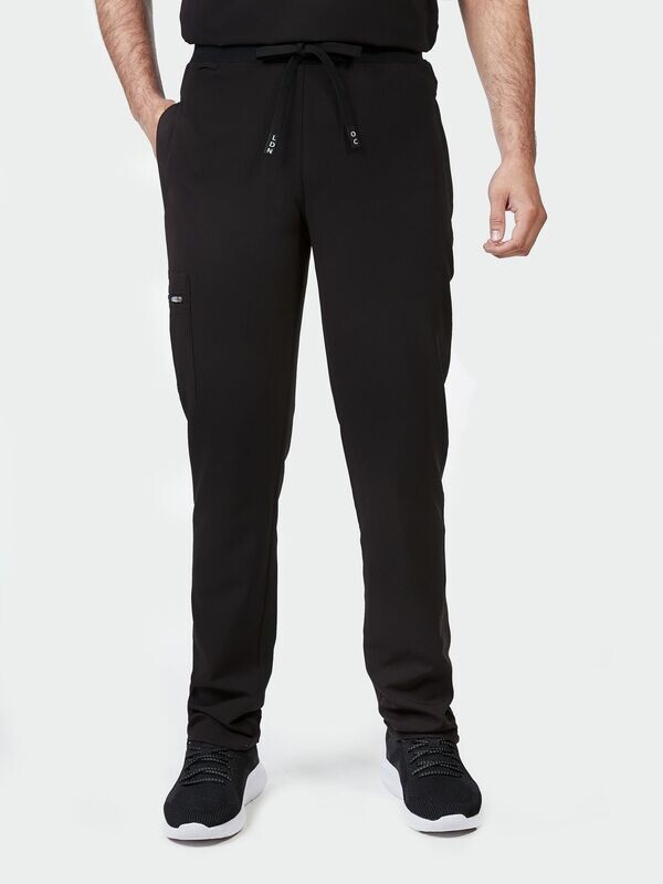 Men's Solis Scrub Trousers - Midnight Black Men's Solis Scrub Trousers - Midnight Black
