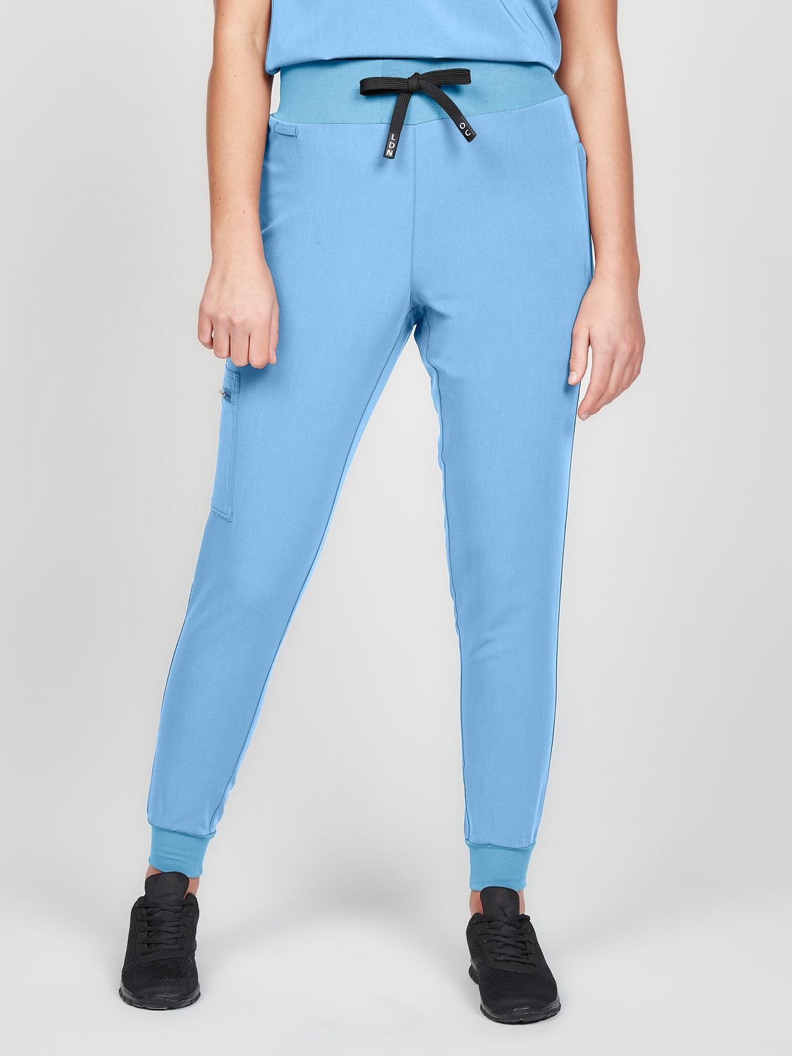 Women's Scrub Joggers - Sky Blue
