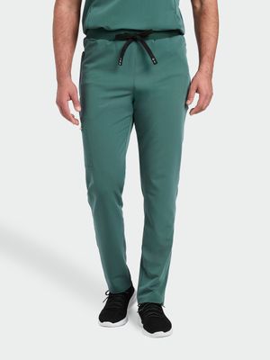 Men's Veneris Scrub Trousers - Forest Green