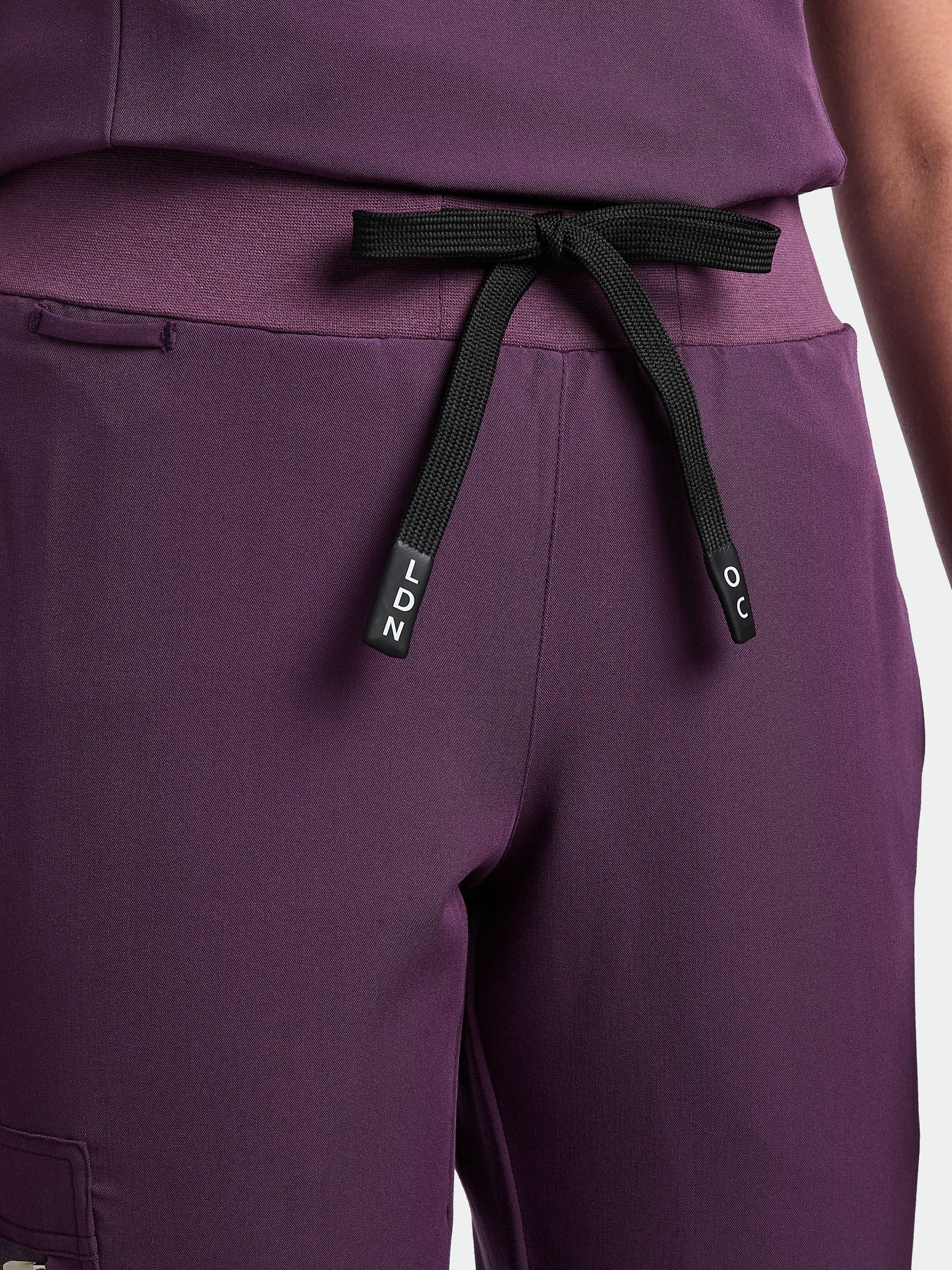 Women's Scrub Trousers - Wild Plum