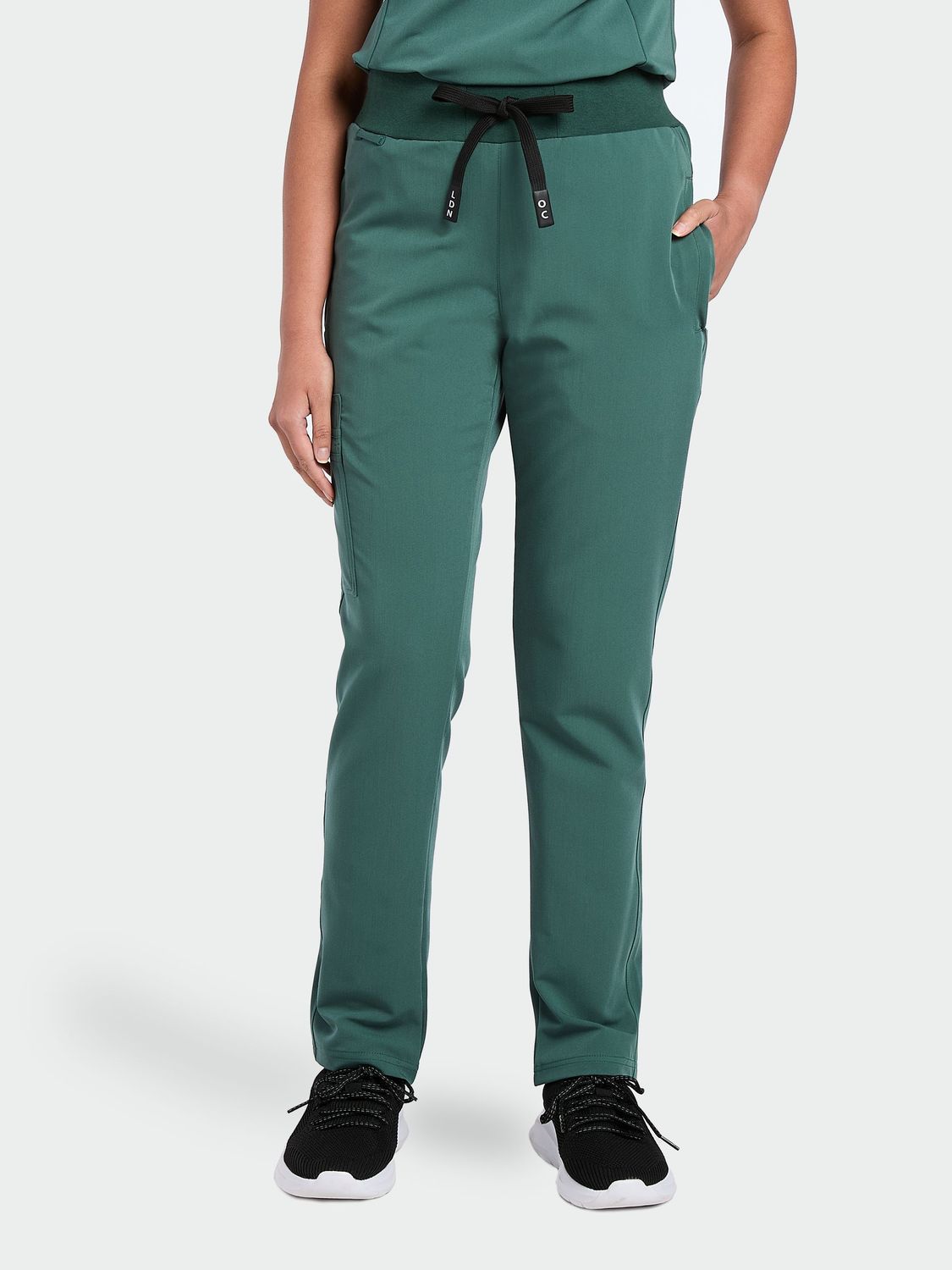 Women's Veneris Scrub Trousers - Forest Green