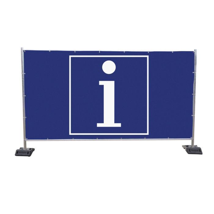 Bauzaunbanner Infopoint