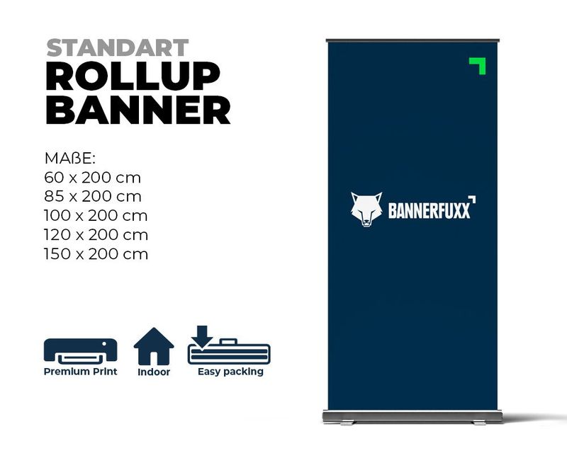 Roll Up Banner Standard Roll Up Banner Standard