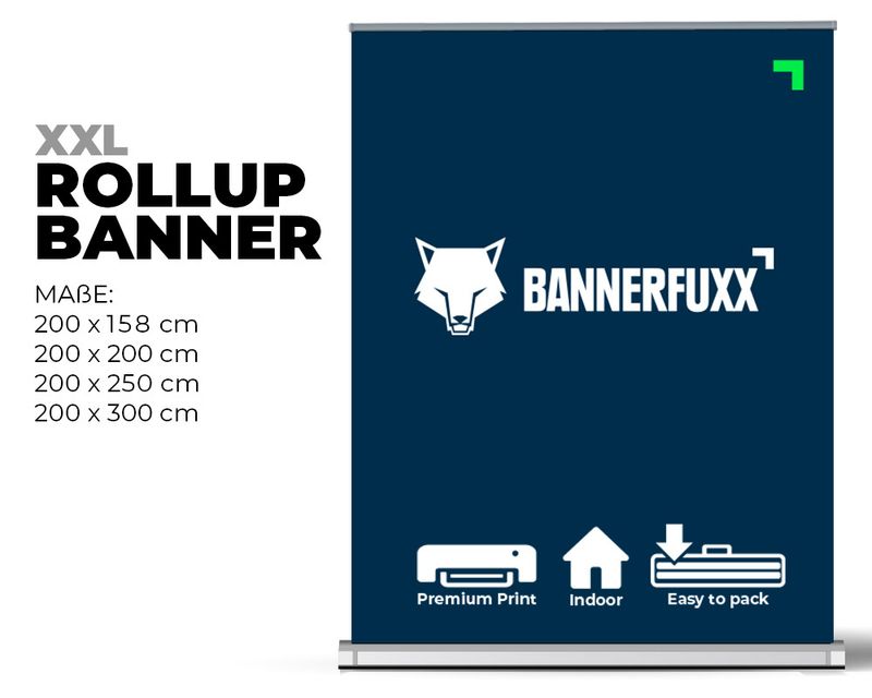 Roll Up Banner XXL