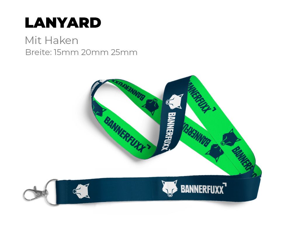 Lanyard mit einem Haken