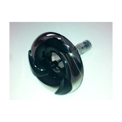 Pepperleaf Jet 3&quot; Black/Stainless Threaded